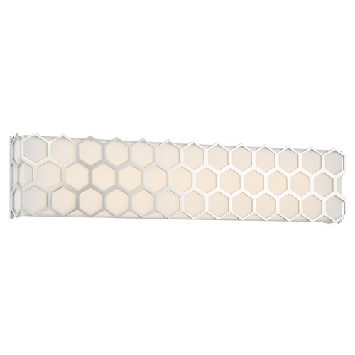 George Kovacs Lighting Missing Link LED Vanity Light in Polished Nickel by George Kovacs P1894-613-L