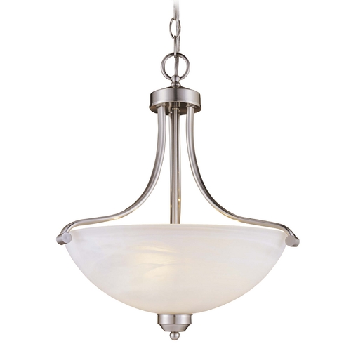 Minka Lavery 3-Light Pendant in Brushed Nickel by Minka Lavery 1426-84