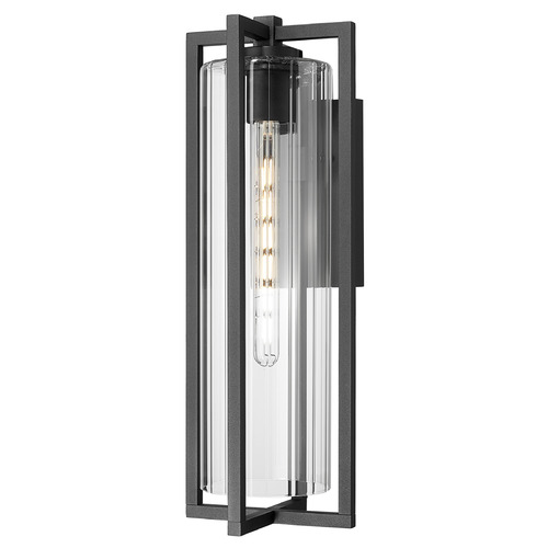 Z-Lite Z-Lite Aura Black Outdoor Wall Light 5013B-BK