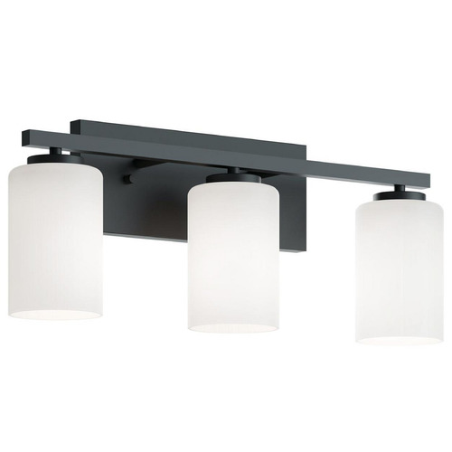 AFX Lighting Afx Lighting Leo Black Bathroom Light LEOV2209MBBK
