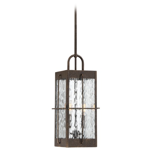 Quoizel Lighting Ward Gilded Bronze Outdoor Hanging Light by Quoizel Lighting WAR1908GZ