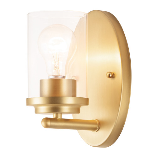 Maxim Lighting Maxim Lighting Corona Satin Brass Sconce 10211CLSBR
