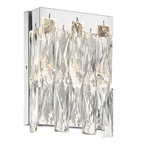 George Kovacs Lighting Curio 7.25-Inch LED Bath Sconce in Chrome by George Kovacs P5334-077-L