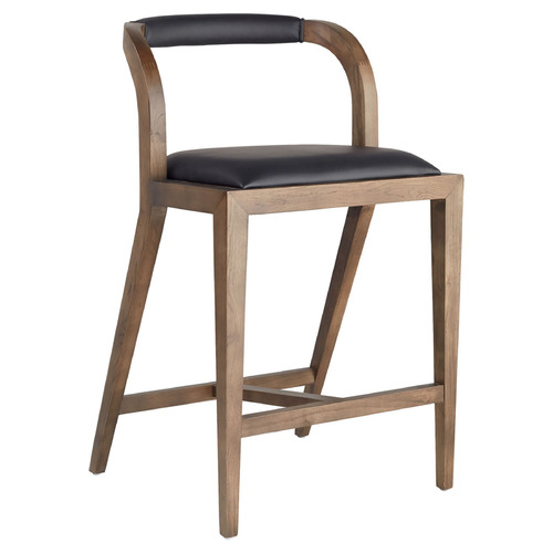 Cyan Design Cyan Design Caracalla Black and Brown Barstool 11381