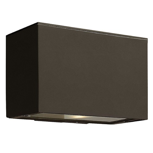 Hinkley Atlantis Small Up/Down LED Outdoor Wall Light in Bronze by Hinkley Lighting 1646BZ-LED