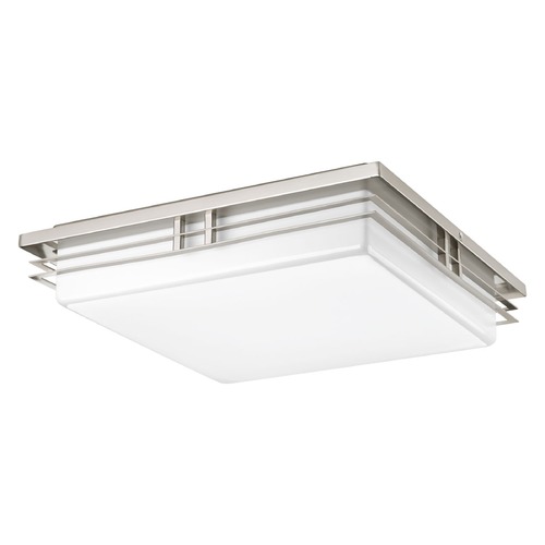 Progress Lighting Helm Brushed Nickel LED Flush Mount by Progress Lighting P3449-0930K9