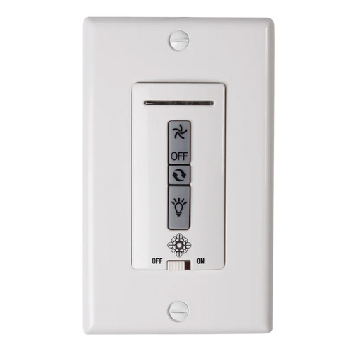 Generation Lighting Fan Collection NEO Hardwired Wall Control Transmitter by Visual Comfort & Co Fans MCRC3W
