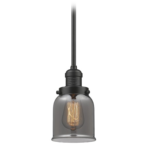 Innovations Lighting Small Bell Oil Rubbed Bronze Mini Pendant by Innovations Lighting 201S-OB-G53