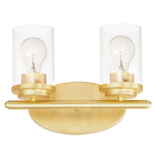 Maxim Lighting Maxim Lighting Corona Satin Brass Bathroom Light 10212CLSBR