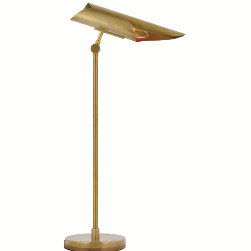 Visual Comfort Signature Collection Champalimaud Flore Desk Lamp in Soft Brass by Visual Comfort Signature CD3020SB