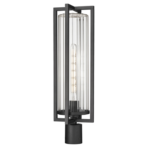 Z-Lite Z-Lite Aura Black Post Light 5013PHBR-BK