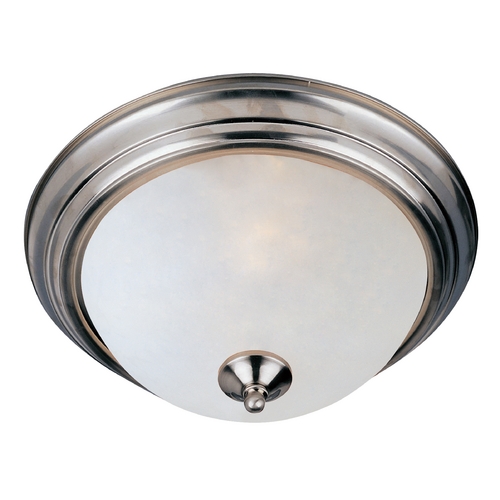 Maxim Lighting Essentials Satin Nickel Flush Mount by Maxim Lighting 5840FTSN