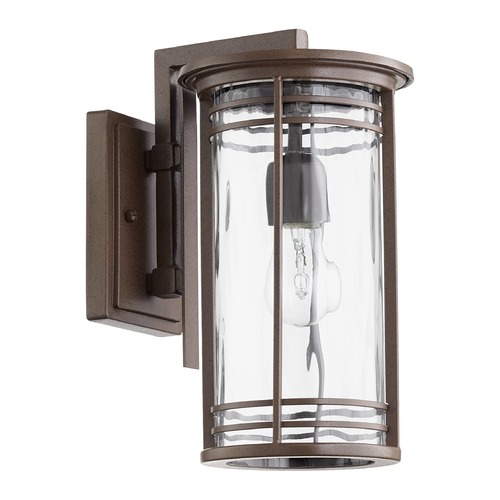 Quorum Lighting Larson Oiled Bronze Outdoor Wall Light by Quorum Lighting 7916-7-186