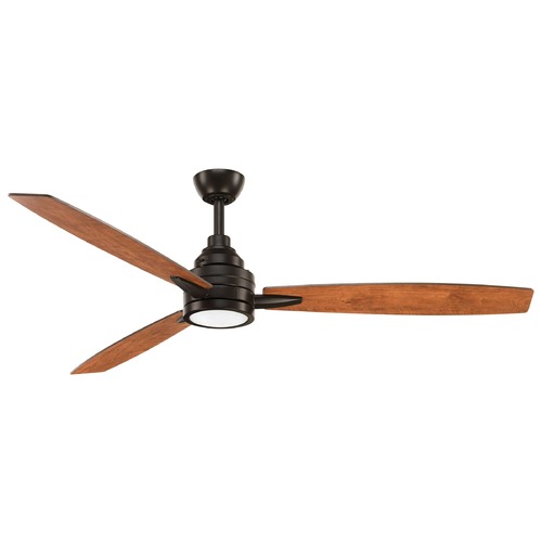 Progress Lighting Gaze Antique Bronze LED Ceiling Fan by Progress Lighting P2554-2030K