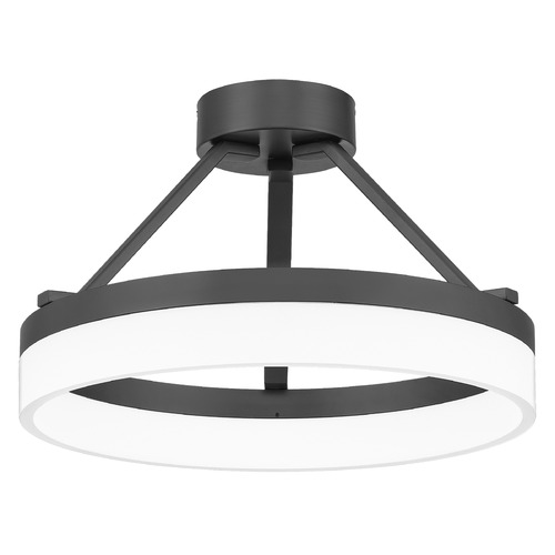 Quoizel Lighting Cohen Oil Rubbed Bronze LED Semi-Flush by Quoizel Lighting PCOH1716OI