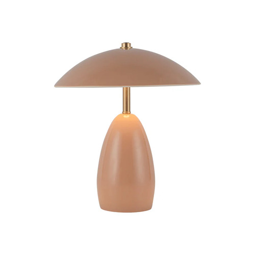 Alora Lighting Alora Lighting Poppy Peach LED Table Lamp with Bowl / Dome Shade TL437409PEC