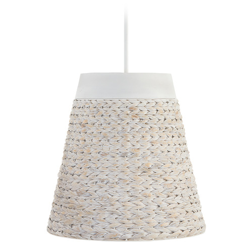 Capital Lighting Tallulah 4-Light Pendant in Chalk Wash by Capital Lighting 343941HW