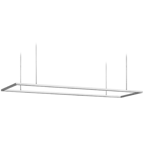 Visual Comfort Modern Collection Visual Comfort Modern Collection Stagger Polished Stainless Steel LED Island Light MDLS18627PSS