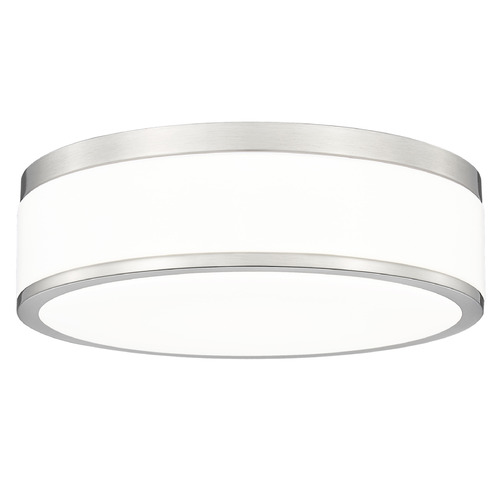 Z-Lite Z-Lite Ballord Brushed Nickel LED Flushmount Light 1012F12-BN-LED