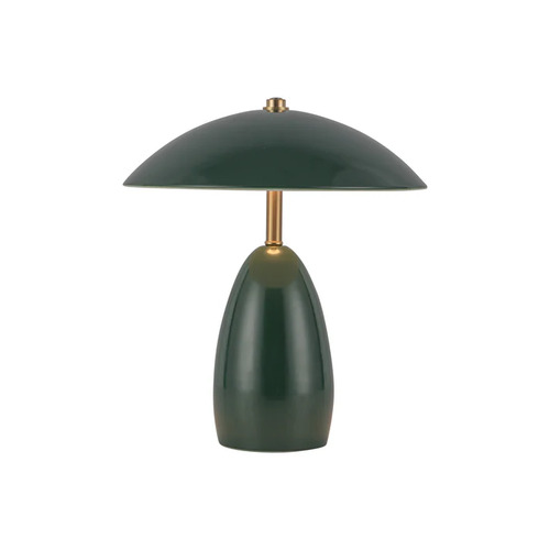 Alora Lighting Alora Lighting Poppy Pine Green LED Table Lamp with Bowl / Dome Shade TL437409PGN