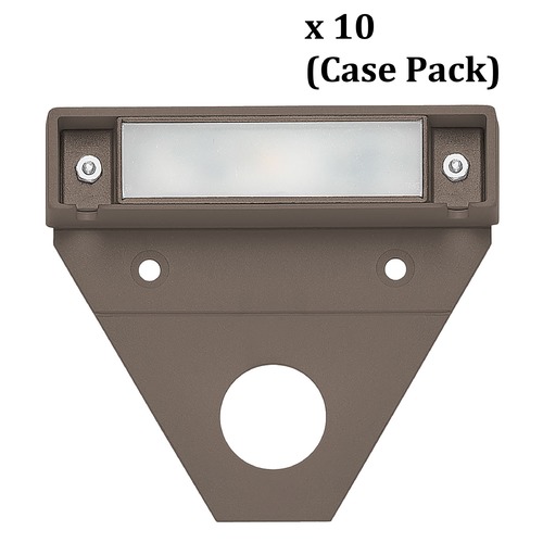 Hinkley Nuvi Small 12V LED Deck Light in Bronze 2700K (10-Pack) by Hinkley Lighting 15444BZ-10