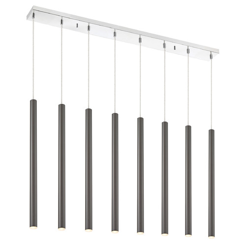 Z-Lite Forest Chrome LED Multi-Light Pendant by Z-Lite 917MP24-PBL-LED-8LCH