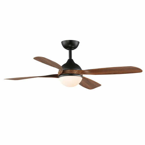 Maxim Lighting Bola 52-Inch 3CCT LED Indoor Fan in Black & Walnut by Maxim Lighting 88811WNBK