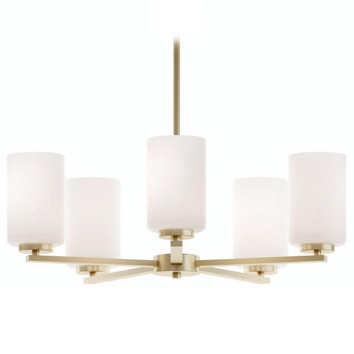 AFX Lighting Afx Lighting Leo Light Antique Brass Chandelier LEOP24MBLB