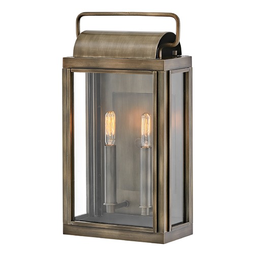Hinkley Sag Harbor Medium Wall Lantern in Burnished Bronze by Hinkley Lighting 2844BU