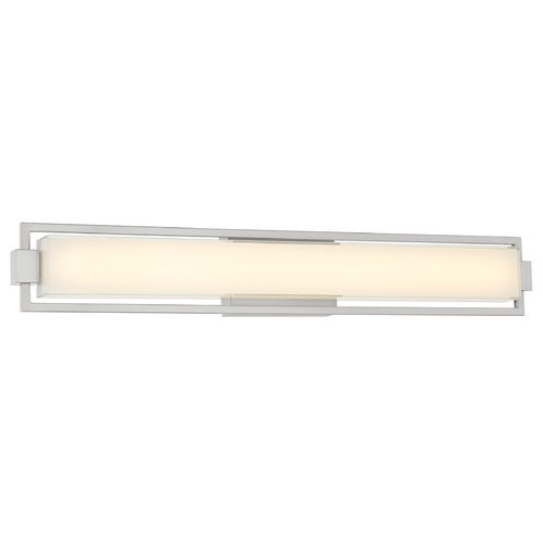 George Kovacs Lighting Opening Act 31.25-Inch LED Vanity Light in Nickel by George Kovacs P5352-2-084-L