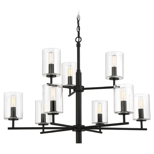Craftmade Lighting Hailie Flat Black Chandelier by Craftmade Lighting 55629-FB