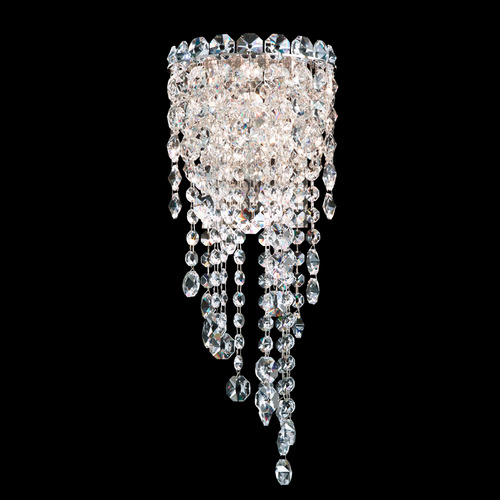 Schonbek Lighting Schonbek Worldwide Lighting Chantant Polished Stainless Steel Sconce CH0832N-401R