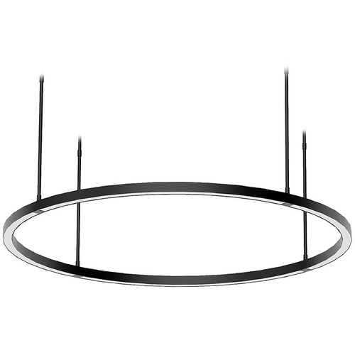 Visual Comfort Modern Collection Visual Comfort Modern Collection Stagger Nightshade Black LED Pendant Light MDCH53927B