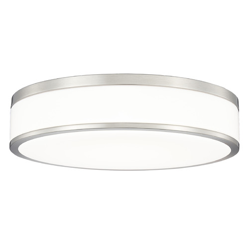 Z-Lite Z-Lite Ballord Brushed Nickel LED Flushmount Light 1012F16-BN-LED