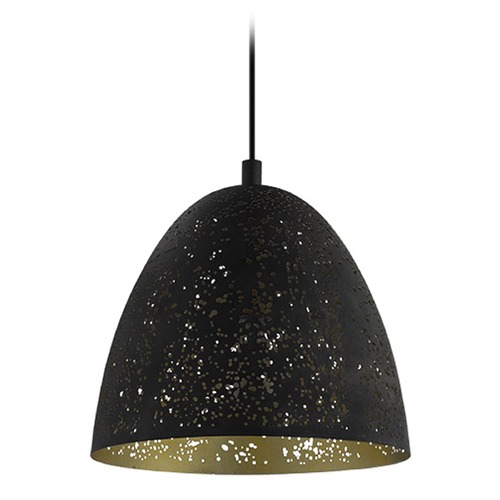 Eglo Lighting Safi Matte Black Pendant by Eglo Lighting 202079A