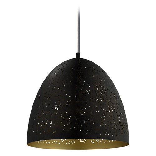 Eglo Lighting Safi Matte Black Pendant by Eglo Lighting 202081A