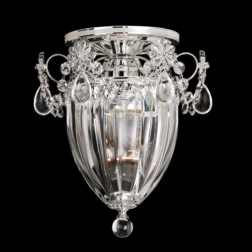 Schonbek Lighting Schonbek Worldwide Lighting Bagatelle Polished Silver Semi-Flushmount Light 1239-40R