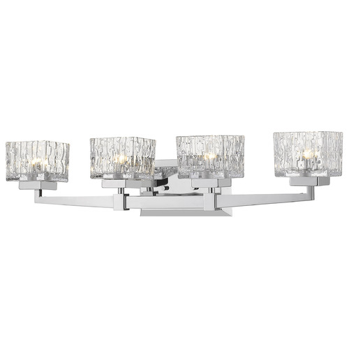 Z-Lite Rubicon Chrome Bathroom Light by Z-Lite 1927-4V-CH