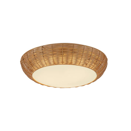 Alora Lighting Alora Lighting Merida Rattan Flushmount Light FM511014RA