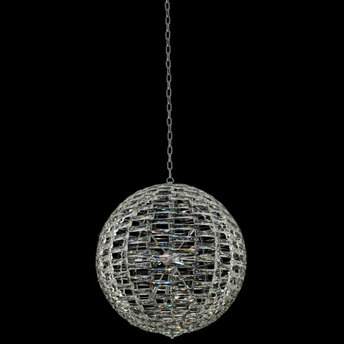 Allegri Lighting Alta 26-Inch Crystal Pendant in Chrome by Allegri Crystal 037256-010-FR001