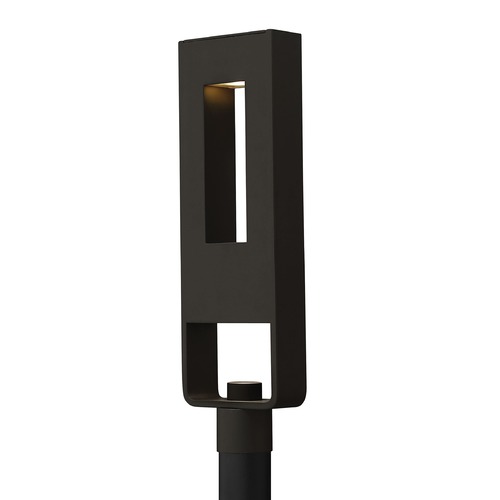 Hinkley Modern LED Post Light in Satin Black by Hinkley Lighting 1641SK-LED