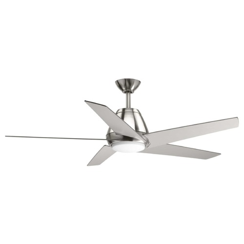 Progress Lighting Gust Brushed Nickel LED Ceiling Fan by Progress Lighting P2582-0930K