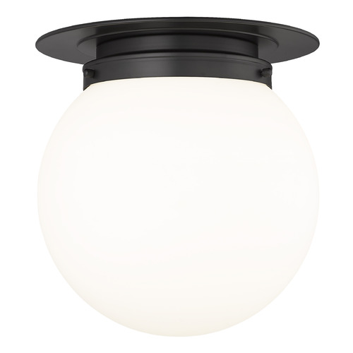 Z-Lite Z-Lite Calhoun Matte Black Flushmount Light 7505F13-MB