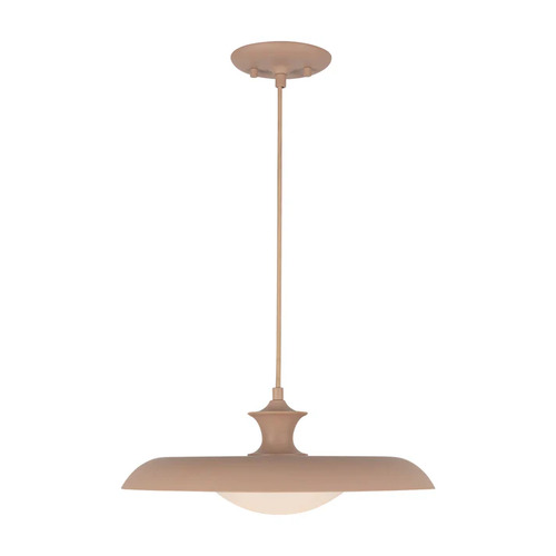 Alora Lighting Alora Lighting Minori Peach Pendant Light with Bowl / Dome Shade PD557015PEC