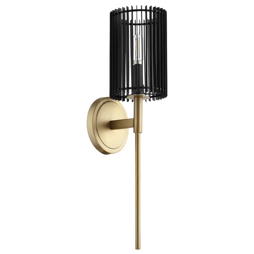 Quorum Lighting Finura Aged Brass Sconce by Quorum Lighting 517-80