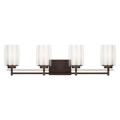Generation Lighting Elmwood Park 31.25-Inch Bronze Bathroom Light by Generation Lighting 4437304-710