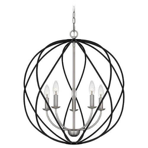 Quoizel Lighting Bryn 24-Inch Pendant in Antique Nickel by Quoizel Lighting BYN2824AN