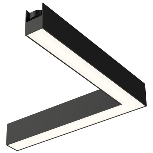 ET2 Lighting Continuum 90-Degree Corner LED Track Light in Black by ET2 Lighting ETL29212-BK