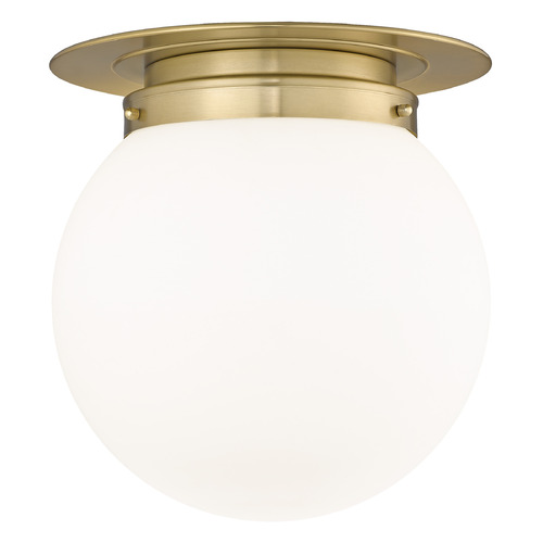 Z-Lite Z-Lite Calhoun Heritage Brass Flushmount Light 7505F13-HBR