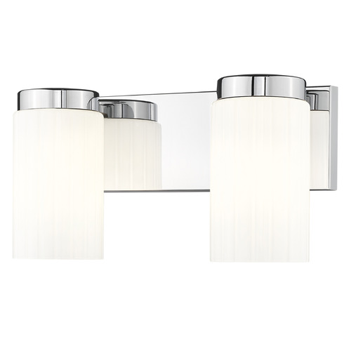 Z-Lite Z-Lite Burk Chrome Bathroom Light 746-2V-CH